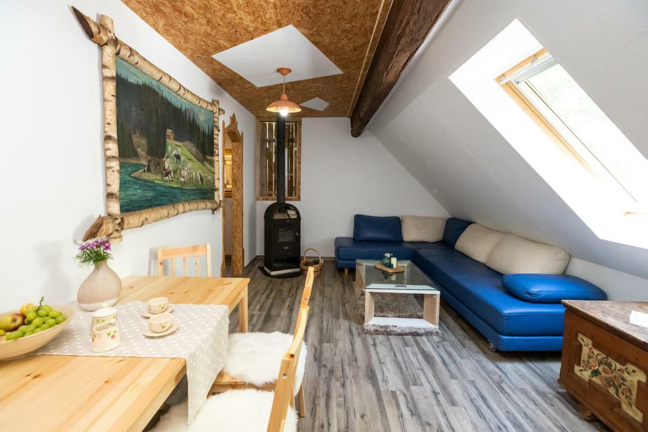 Apartma Waterfall Slap Bohinji-tó Kültér fotó